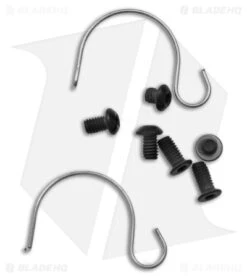 Kizer Azo Drop Bear Clutch Lock Knife Blue/Black Fat Carbon (3" Satin) Ki3619A2 -Kizer Store Kizer Azo Drop Bear Clutch Lock Knife Fatcarbon 3in Satin BHQ 176929 td screws