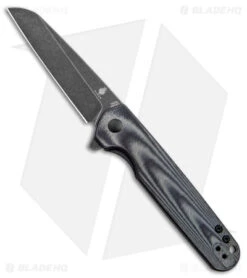Kizer Azo LP Liner Lock Knife Black Micarta (3.4" Black Stonewash) V3610C1