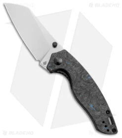 Kizer Azo Towser K Liner Lock Knife Black FatCarbon (3.5" Satin ELMAX)