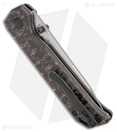 Kizer Azo Vanguard Begleiter 2 Button Lock Knife Fat Carbon (3.5" Satin) 3 Kizer Azo Vanguard Begleiter 2 Button Lock Knife Fat Carbon (3.5" Satin) - Image 3