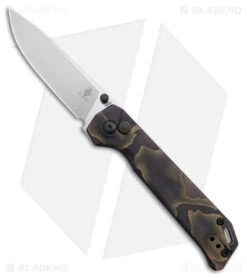 Kizer Azo Vanguard Begleiter 2 Button Lock Knife Raffir (3.5" Satin)
