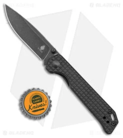 Kizer Azo Vanguard Begleiter Mini Frame Lock Knife Titanium (3" Black) -Kizer Store Kizer Azo Vanguard Begleiter Mini FL Ti Black SW BHQ 179145 jr bottlecap