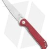 Kizer Azo Vanguard Mini Begleiter Liner Lock Knife Red Micarta (2.8" Satin)