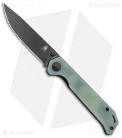 Kizer Azo Vanguard Series Begleiter Knife Natural G-10 (3.5" Black 20CV)