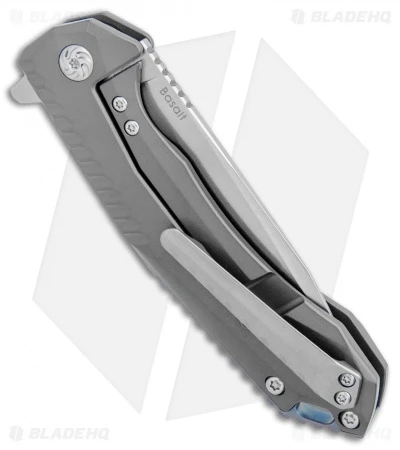 Kizer Basalt Frame Lock KnifeTitanium (3.2" Stonewash) Ki4505 2 Kizer Basalt Frame Lock KnifeTitanium (3.2" Stonewash) Ki4505 - Image 2