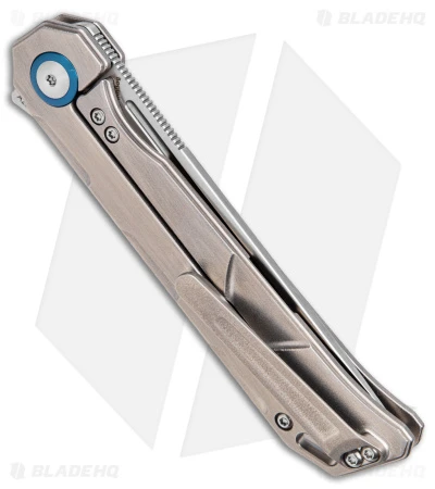 Kizer Begleiter Frame Lock Flipper Knife Titanium (3.5" Drop Point) Ki4458T4 3 Kizer Begleiter Frame Lock Flipper Knife Titanium (3.5" Drop Point) Ki4458T4 - Image 3