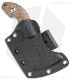 Kizer Butcher Fixed Blade Knife Micarta (2.42" Stonewash) 1039C2 -Kizer Store Kizer Butcher Micarta SW 1039 BHQ 106942 jr sheath