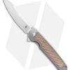 Kizer Clutch Frame Lock Knife Natural Micarta (3.39" Satin) Ki4556A3