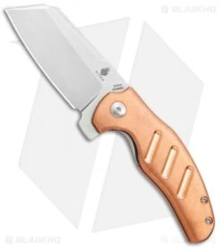 Kizer Copper Mini Sheepdog C01C Liner Lock Knife (2.6" Stonewash)