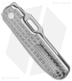 Kizer Cormorant Button Lock Knife Titanium (3.15" Satin 20CV) Ki4562A4 7 Kizer Cormorant Button Lock Knife Titanium (3.15" Satin 20CV) Ki4562A4 -Kizer Store Kizer Cormorant Button Lock Ti Texture Satin BHQ 145761 jr side