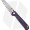 Kizer Azo Vanguard Mini Begleiter Liner Lock Knife Purple G-10 (2.8" Satin)