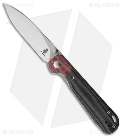 Kizer Cutlery Vanguard Azo PPY Liner Lock Knife Gray/Red Micarta (3.27" Satin) 1 Kizer Cutlery Vanguard Azo PPY Liner Lock Knife Gray/Red Micarta (3.27" Satin)