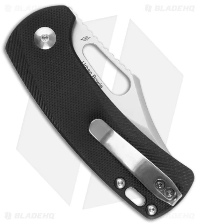 Kizer Cutlery Urban Bowie Clip Point Liner Lock Knife Black G-10 (2.4" Satin) 2 Kizer Cutlery Urban Bowie Clip Point Liner Lock Knife Black G-10 (2.4" Satin) - Image 2