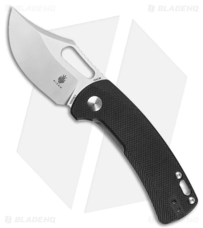 Kizer Cutlery Urban Bowie Clip Point Liner Lock Knife Black G-10 (2.4" Satin) 1 Kizer Cutlery Urban Bowie Clip Point Liner Lock Knife Black G-10 (2.4" Satin)