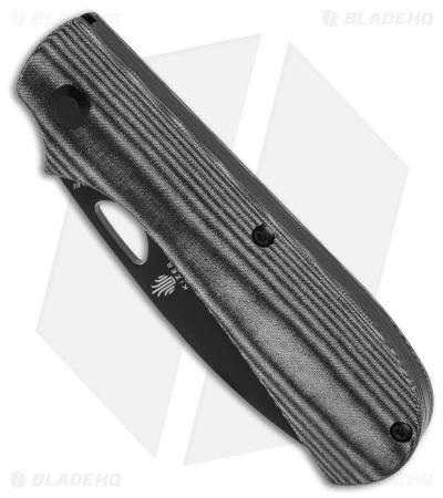 Kizer Vagnino Zipslip Slip Joint Knife Black Micarta (2.8" Black) 2 Kizer Vagnino Zipslip Slip Joint Knife Black Micarta (2.8" Black) - Image 2