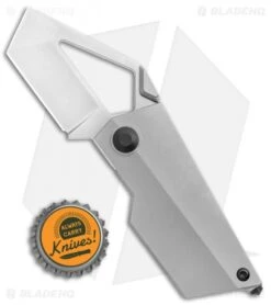 Kizer Cyber Blade Frame Lock Knife Titanium (2.1" Satin) KI2563 -Kizer Store Kizer Cyber Blade FL Ti Satin BHQ 121115 jr bottlecap