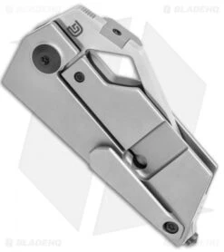 Kizer Cyber Blade Frame Lock Knife Titanium (2.1" Satin) KI2563 -Kizer Store Kizer Cyber Blade FL Ti Satin BHQ 121115 jr side