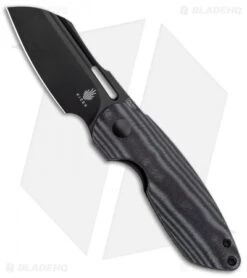 Kizer D.O.C.K. October Liner Lock Knife Black Micarta (2.9" Black) KI3569-A