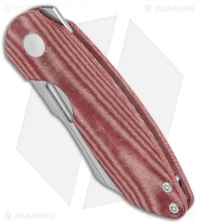 Kizer D.O.C.K. October Liner Lock Knife Red Micarta (2.9" Satin) V3569 2 Kizer D.O.C.K. October Liner Lock Knife Red Micarta (2.9" Satin) V3569 - Image 2