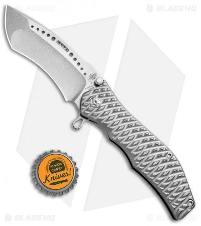 Kizer Darrel Ralph Gunhammer Radian Recurve Knife (3.5" Stonewash) Ki4501A2 4 Kizer Darrel Ralph Gunhammer Radian Recurve Knife (3.5" Stonewash) Ki4501A2 - Image 4