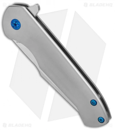 Kizer Degnan Kane Flipper Frame Lock Knife Titanium (3.75" Satin) Ki5467 2 Kizer Degnan Kane Flipper Frame Lock Knife Titanium (3.75" Satin) Ki5467 - Image 2