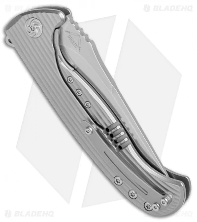 Kizer Diskin Toro Frame Lock Knife Titanium (3.8" Stonewash) Ki4503 2 Kizer Diskin Toro Frame Lock Knife Titanium (3.8" Stonewash) Ki4503 - Image 2