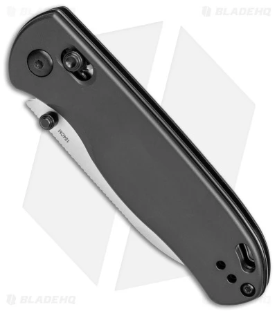 Kizer Azo Drop Bear Clutch Lock Knife Black Aluminum (3.15" Satin) V3619C1 2 Kizer Azo Drop Bear Clutch Lock Knife Black Aluminum (3.15" Satin) V3619C1 - Image 2