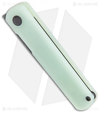 Kizer Feist Front Flipper Knife Natural Jade G-10 (2.9" Black M390) 2 Kizer Feist Front Flipper Knife Natural Jade G-10 (2.9" Black M390) - Image 2