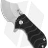 Kizer Flip Shank Frame Lock Knife Black G-10 (2" Stonewash) Ki2521A1