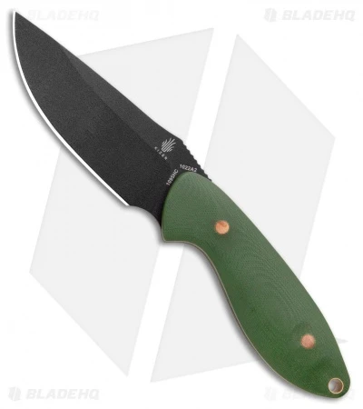 Kizer Garza Sequoia Fixed Blade Knife OD Green G-10 (3.78" Black) 1022A2 1 Kizer Garza Sequoia Fixed Blade Knife OD Green G-10 (3.78" Black) 1022A2