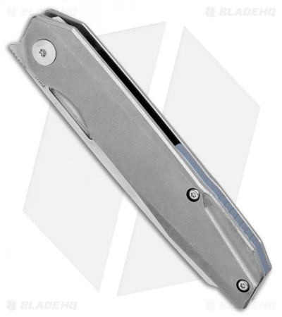 Kizer Genie Frame Lock Knife Titanium (3.4" Stonewash) Ki4545A1 2 Kizer Genie Frame Lock Knife Titanium (3.4" Stonewash) Ki4545A1 - Image 2