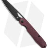 Kizer Genie Liner Lock Knife Red Richlite (3.40" Black) V4545C2