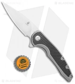Kizer Ginesis Frame Lock Knife Titanium/Carbon Fiber (3.48" Stonewash) Ki4518 7 Kizer Ginesis Frame Lock Knife Titanium/Carbon Fiber (3.48" Stonewash) Ki4518 -Kizer Store Kizer Ginesis FL Ti CF SW Ki4518 BHQ 106893 jr bottlecap