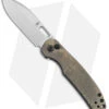 Kizer Azo Hic-cup Button Lock Knife Green Micarta (3.1" Satin) V3606C1