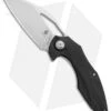 Kizer Isham Minitherium Flipper Knife Carbon Fiber (3" Stonewash) Ki3502
