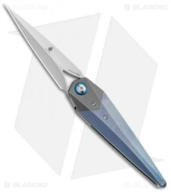 Kizer Isham Soze Dagger Liner Lock Knife Titanium (3.65" Stonewash) Ki4513A1