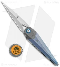 Kizer Isham Soze Dagger Liner Lock Knife Titanium (3.65" Stonewash) Ki4513A1 -Kizer Store Kizer Isham Soze Dagger LL Ti SW Ki4513A1 BHQ 85169 jr bottlecap