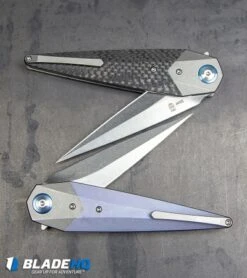 Kizer Isham Soze Dagger Liner Lock Knife Titanium (3.65" Stonewash) Ki4513A1 -Kizer Store Kizer Isham Soze Dagger Liner Lock Knife Titanium Stonewash Ki4513A1 BHQ 85169 kp steel z web