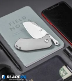 Kizer Jared Price WPK Friction Folder Knife Titanium (2.5" Stonewash) Ki2534A1 -Kizer Store Kizer Jared Price WPK Friction Folder Knife Titanium Stonewash Ki2534A1 BHQ 99553 kp pocket dump web