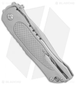 Kizer Jernigan Wakulla Clip Point Frame Lock Knife Ti (3..5" Satin) Ki4497A2 -Kizer Store Kizer Jernigan Wakulla clip point ti satin Ki4497A2 BHQ 52404 er side