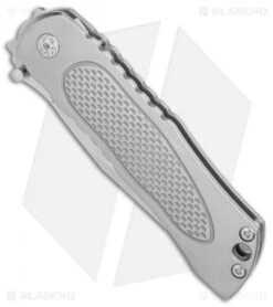 Kizer Jernigan Wakulla Clip Point Frame Lock Knife Ti (3..5" Satin) Ki4497A2 -Kizer Store Kizer Jernigan Wakulla clip point ti satin Ki4497A2 BHQ 52404 er spine