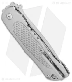 Kizer Jernigan Wakulla Spear Point Frame Lock Knife Ti (3.5" Satin) Ki4497A1 -Kizer Store Kizer Jernigan Wakulla spear point ti satin Ki4497A1 BHQ 52404 er side