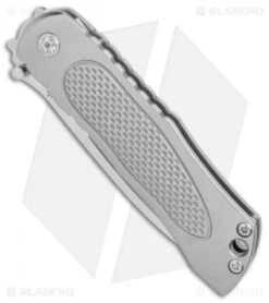 Kizer Jernigan Wakulla Spear Point Frame Lock Knife Ti (3.5" Satin) Ki4497A1 -Kizer Store Kizer Jernigan Wakulla spear point ti satin Ki4497A1 BHQ 52404 er spine