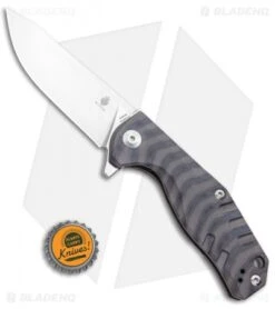 Kizer Kesmec Frame Lock Knife Flamed Titanium (3.5" Satin) Ki4461A1 -Kizer Store Kizer Kesmec Frame Lock Knife Flamed Titanium Satin Ki4461A1 BHQ 50164 kp cap