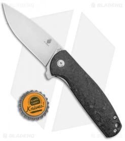Kizer Laconico Exclusive Gemini Liner Lock Knife Shred CF (3.125" SW) 10 Kizer Laconico Exclusive Gemini Liner Lock Knife Shred CF (3.125" SW) -Kizer Store Kizer Laconico Exclusive Gemini LL Marble CF SW BHQ 101712 jr bottlecap