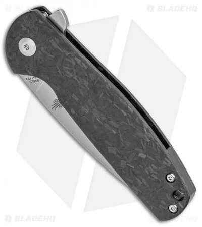 Kizer Laconico Exclusive Gemini Liner Lock Knife Shred CF (3.125" SW) 2 Kizer Laconico Exclusive Gemini Liner Lock Knife Shred CF (3.125" SW) - Image 2