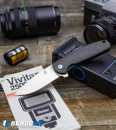 Kizer Laconico Exclusive Gemini Liner Lock Knife Shred CF (3.125" SW) 5 Kizer Laconico Exclusive Gemini Liner Lock Knife Shred CF (3.125" SW) - Image 5