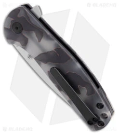 Kizer Laconico Gemini Frame Lock Knife Raffir Left Hand (3.1" Stonewash S35VN) -Kizer Store Kizer Laconico Gemini FL Raffir Left Hand BHQ 174677 jr spine