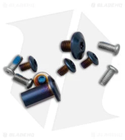 Kizer Laconico Gemini Frame Lock Knife W/ Blue Clip (3.125" Stonewash) Ki3471 7 Kizer Laconico Gemini Frame Lock Knife W/ Blue Clip (3.125" Stonewash) Ki3471 -Kizer Store Kizer Laconico Gemini FLK w Blue Clip 3in SW BHQ 32460 td screws