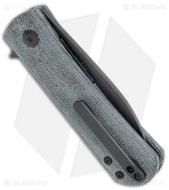 Kizer Laconico Yorkie Liner Lock Knife Black Micarta (2.5" Black M390) 6 Kizer Laconico Yorkie Liner Lock Knife Black Micarta (2.5" Black M390) -Kizer Store Kizer Laconico Yorkie LL Black Micarta Black BHQ 122633 jr side